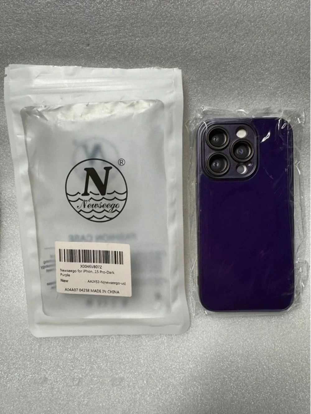 Fashion Case iPhone Case 15 Pro Dark Purple